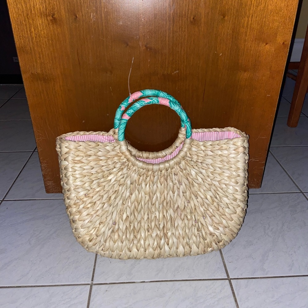 Vineyard Vines Straw Tote